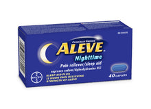 Load image into Gallery viewer, Aleve Nighttime Pain Reliever with Sleep Aid Caplets - 40 caplets
