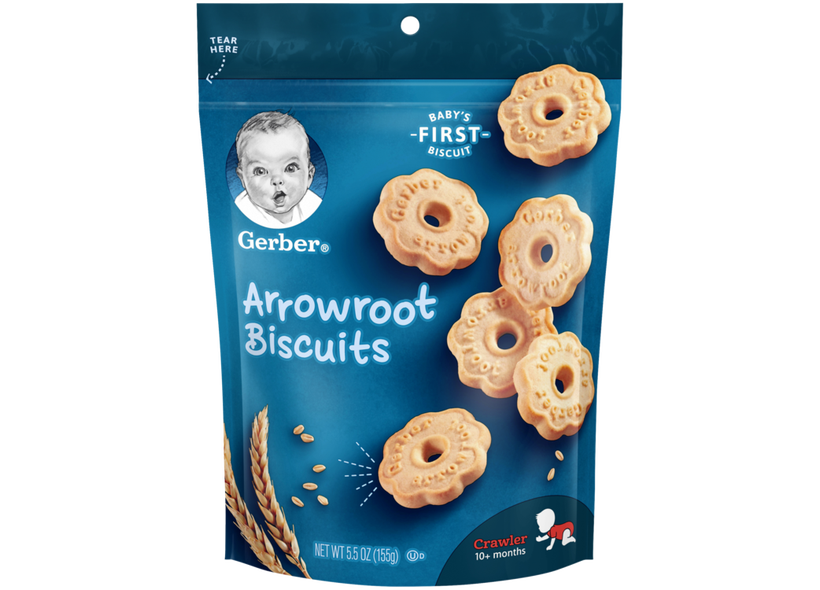 Gerber Arrowroot Biscuits (from 10+ months)