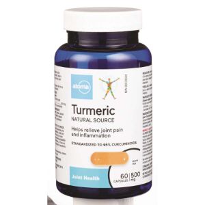 Atoma Turmeric Natural Source 500 mg - 60 capsules