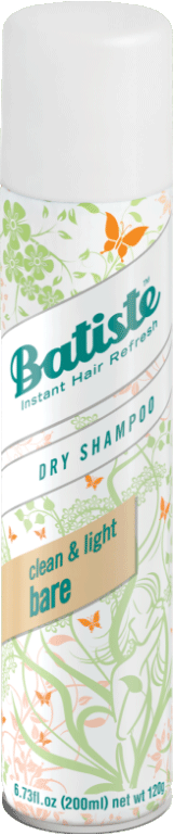 Batiste Dry Shampoo, Bare - 200 ml