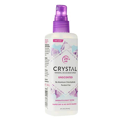 Crystal Mineral Deodorant Spray, Unscented - 118 ml