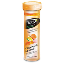 Load image into Gallery viewer, Dex4 Fast Acting Glucose, Citrus Punch - 10 tablets
