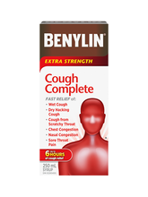 Load image into Gallery viewer, Benylin Extra Strength Cough Complete Syrup - 250 ml
