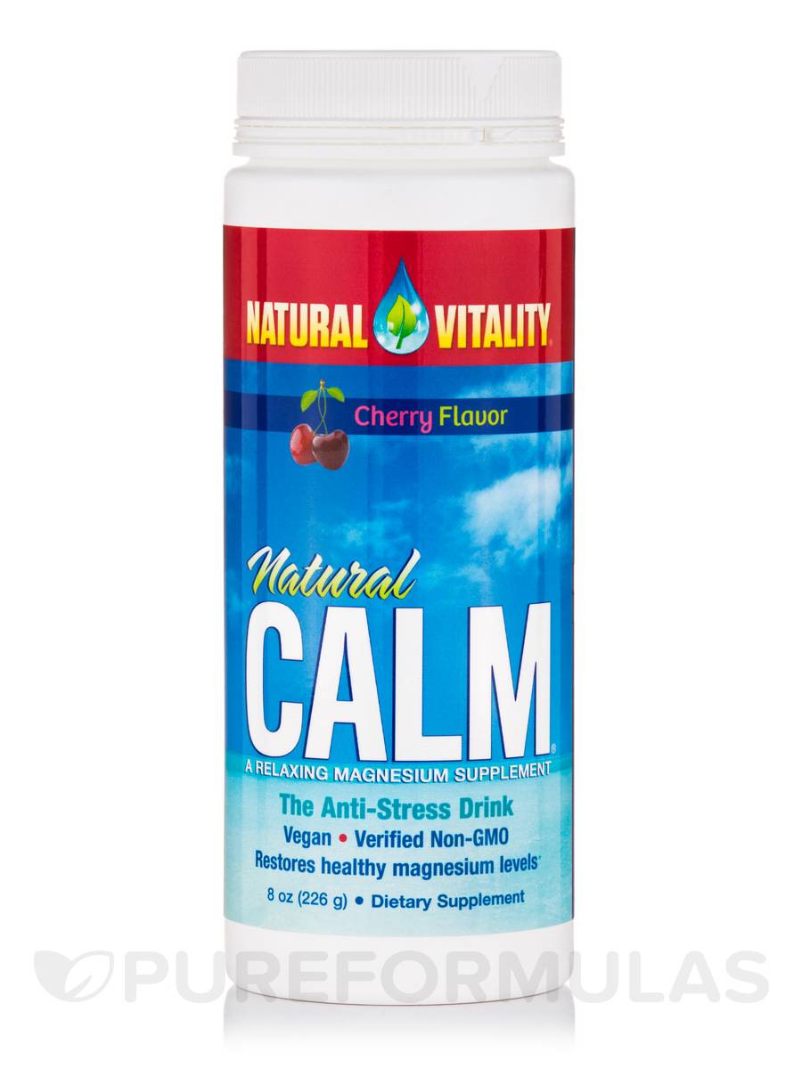 Natural Calm A Relaxing Magnesium Supplement - 226 g powder