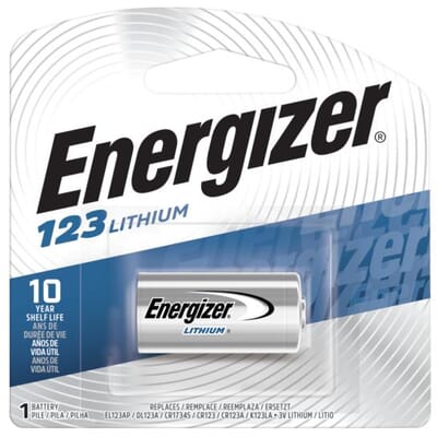 Energizer 123 Lithium Battery - 1 pack