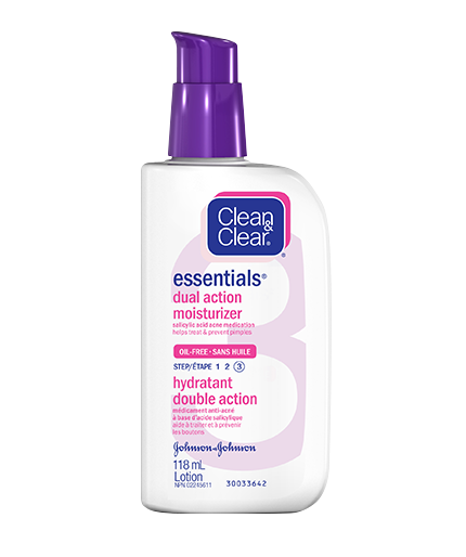 Clean & Clear Essentials Dual Action Moisturizer 118ml