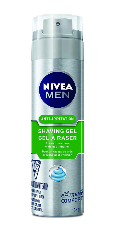 Nivea Men Anti-Irritation Shaving Gel, Extreme Comfort - 198 g