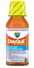 Load image into Gallery viewer, Vicks DayQuil Complete Cold &amp; Flu Liquid - 236 ml
