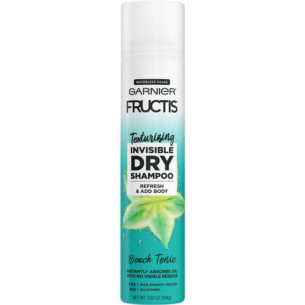 Garnier Fructis Texturizing Invisible Dry Shampoo, Beach Tonic - 104 g