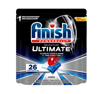 Finish Quantum Ultimate Dishwasher Soap- 26 tabs