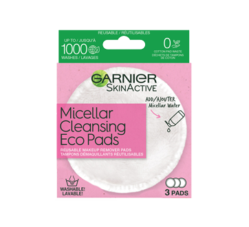 Garnier SkinActive Micellar Cleansing Eco Pads - 3 pads