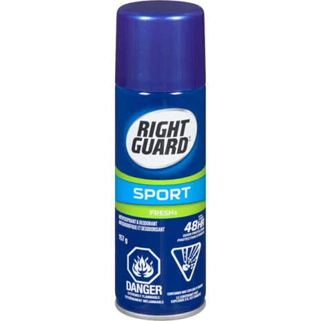 Right Guard Sport Aerosol Antiperspirant & Deodorant, Fresh - 157 g ...