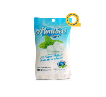 Montbec No Sugar Added Candies, Peppermint - 100 g