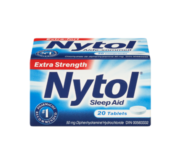 Nytol Extra Strength Sleep Aid - 20 tablets x 50 mg