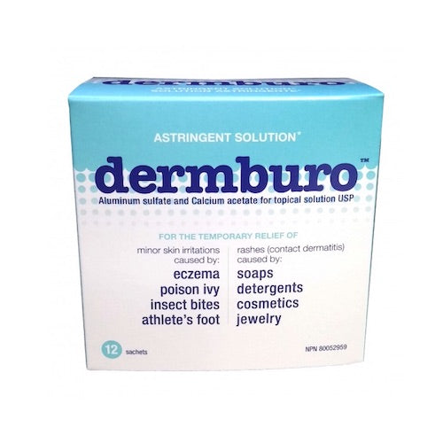 Dermburo Astringent Solution - 12 sachets – Johnstone IDA Pharmacy