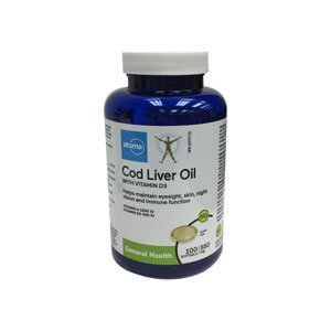 Atoma Cod Liver Oil Extra Strength 550 mg - 100 capsules