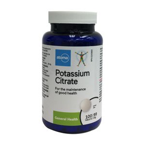Atoma Potassium Citrate Tablets, 99 mg - 100 tablets