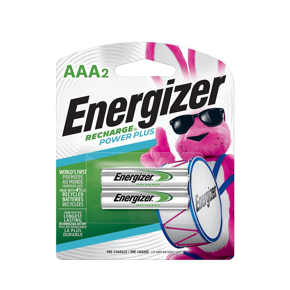 Energizer Recharge AAA Batteries - 2 pack