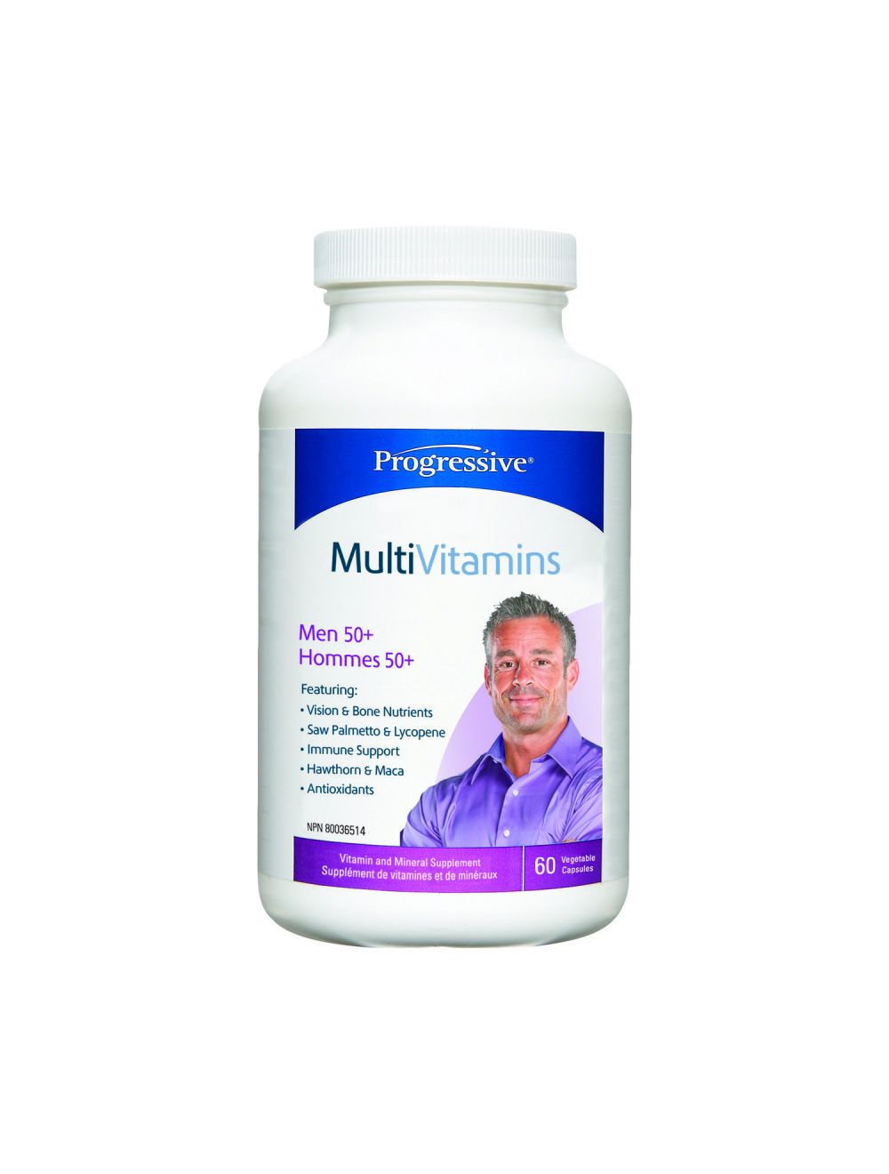 Progressive Multi Men 50+ - 60 capsules