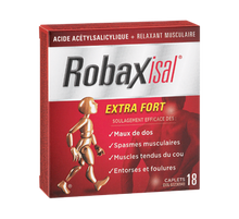 Load image into Gallery viewer, Robaxisal Extra Strength Acetylsalicylic Acid + Muscle Relaxant - 18 caplets
