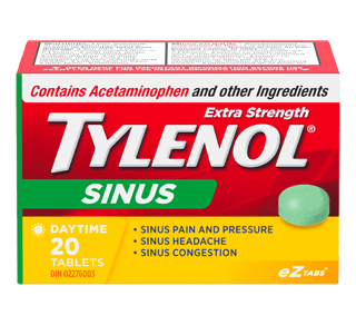 Tylenol Extra Strength Sinus Daytime - 20 eZTabs