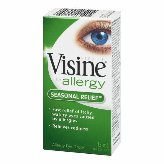 Visine for Allergy, Seasonal Relief - 15 ml